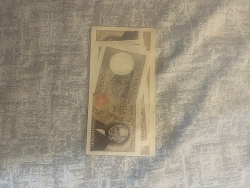 Lotto banconote italiane 1000