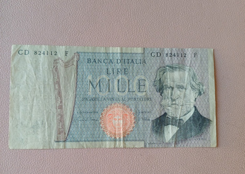 Banconota 1000 lire - banconota,