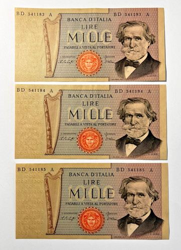 Italia tre banconote - tre,