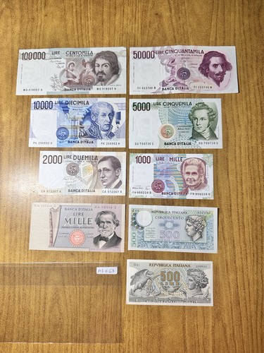 Lotto banconote lire 100000 - lotto,