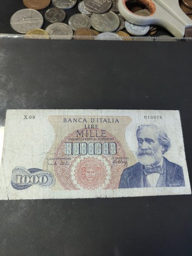 Rara banconota lire 1000 - banconota,