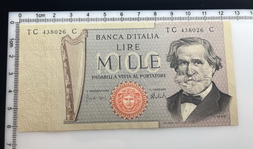 Banconota 1000 lire - banconota,