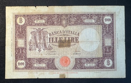 Banconota 1000 lire - 1000,