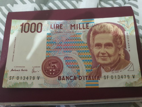 Banconota 1000 lire - banconota, m