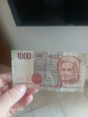 Banconota 1000 lire maria - 1000,
