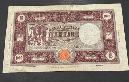 Banconota 1000 lire - 1000,