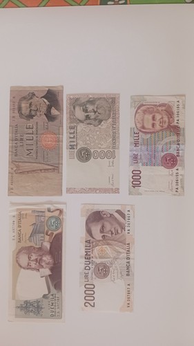 Lotto banconote repubblica - lotto,