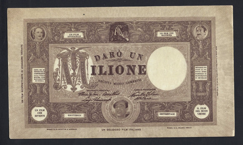 1000 lire fac simile - fac,