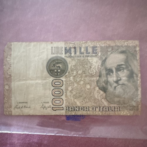 Banconota rara 1000 - banconota,
