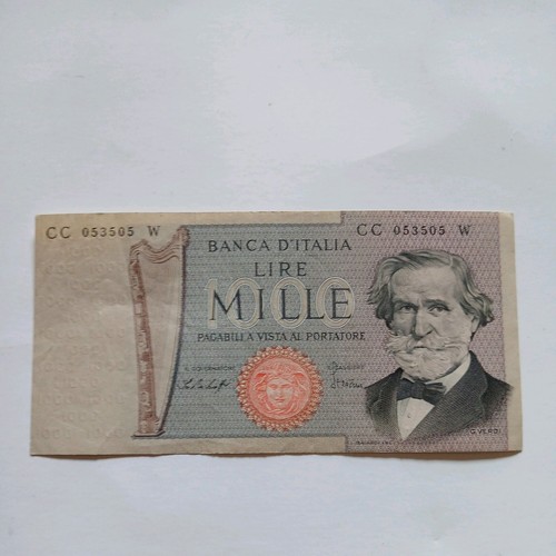 Banconota 1000 lire - 1000, giuseppe