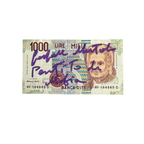 Banconota italiana 1000 lire - 1000,