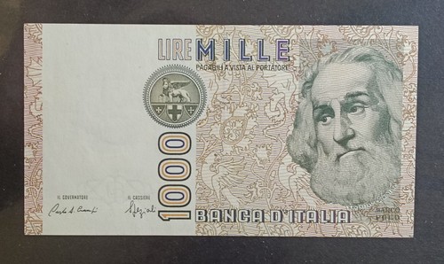 Italia banconota 1000 - italia,