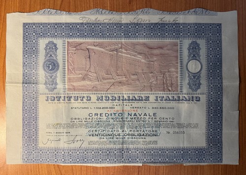 Banconota obbligazione 1000 - banconota,