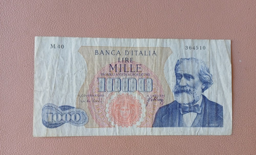 Banconota 1000 lire - lire, i