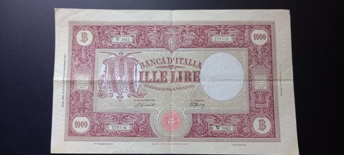 Rara banconota lire - banconota,