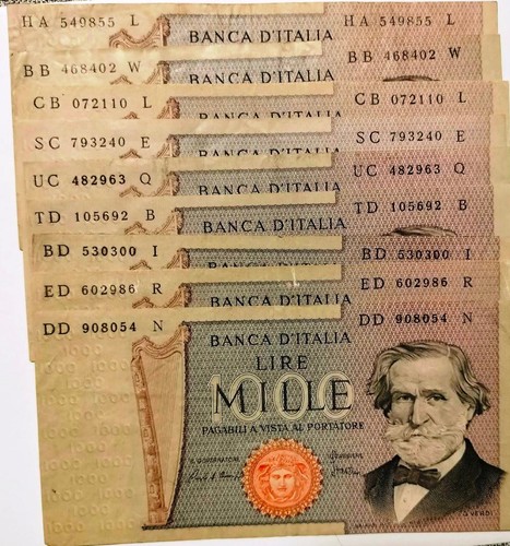 Banconote da 1000 - nr.09,