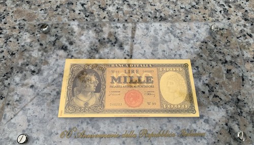 Banconota 1000 lire ornata - lire,