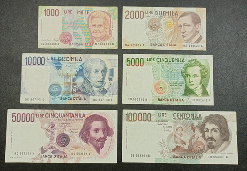 Banconote lire della - 6,