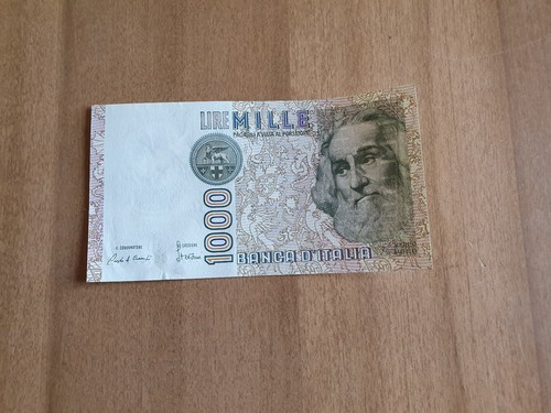 Banconota 1000 lire - banconota, polo