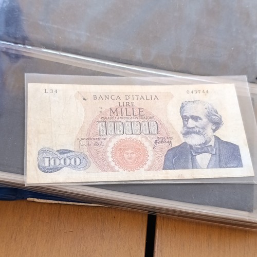 Banca italia banconota - d'italia, 1000