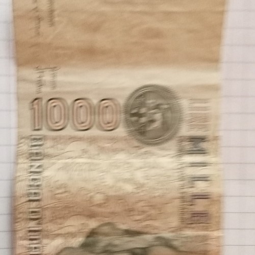 Banconota italia 1000 lire - 1000,