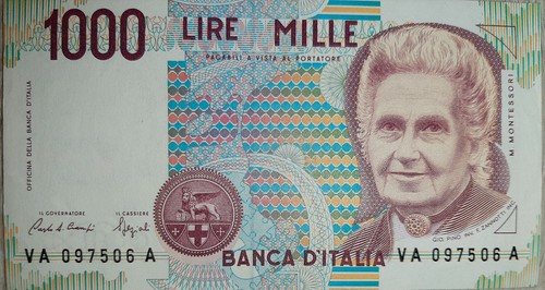 Banconota fds italiana le - banconota,