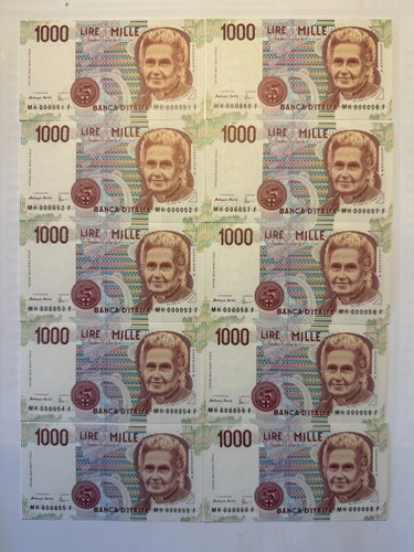 Banconote 1000 lire - 10,