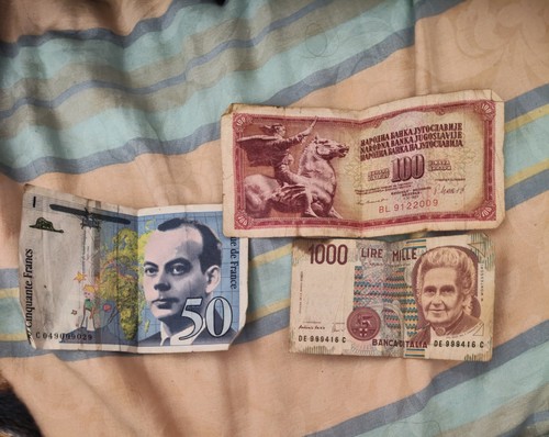 Lotto banconote 1000 lire - lotto,
