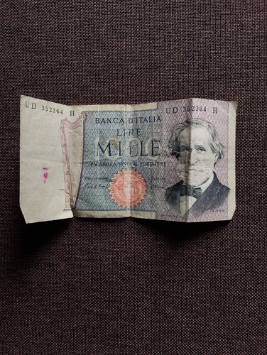 Banca italia banconota - d’italia,