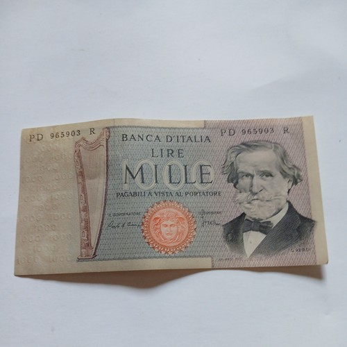 Banconota 1000 lire giuseppe - banconota,