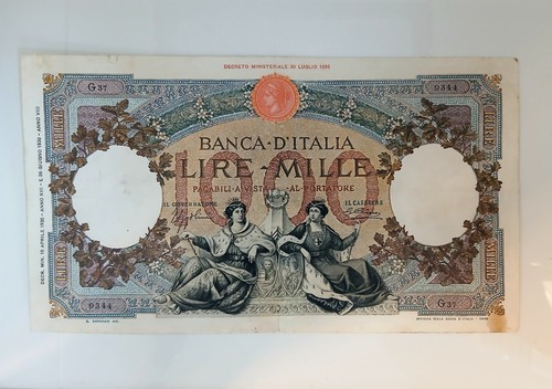 Banconota lire 1000 - banconota, 15/04/1935