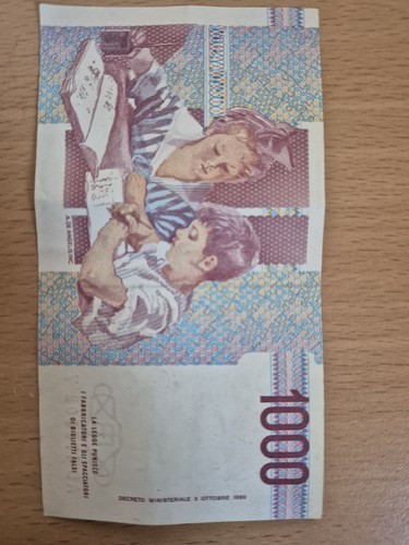 1000 lire mille - lire,