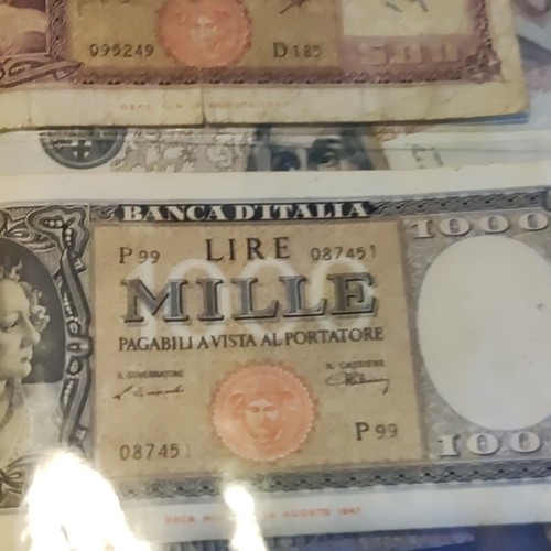 Banca italia banconota 1000 - banca, d'italia