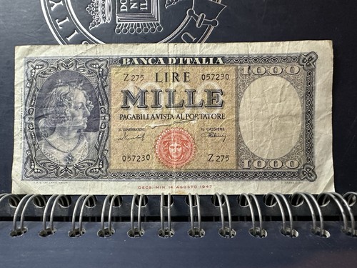 Banconota 1000 lire medusa - 1000,