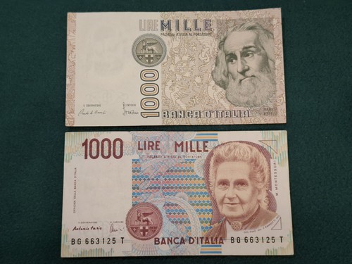 Lotto banconote italia - 2,