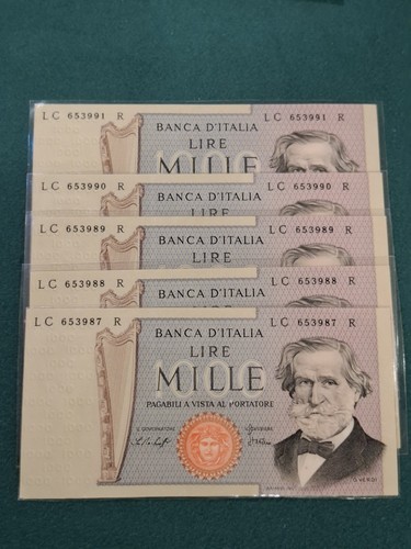 Lotto banconote consecutive - 5,