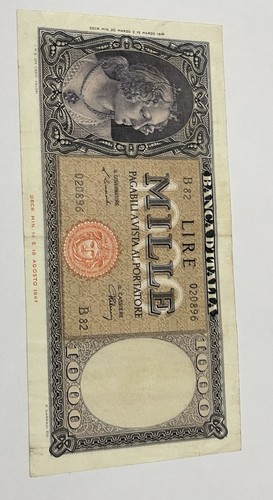 Banconota 1000 lire medusa - 1000,
