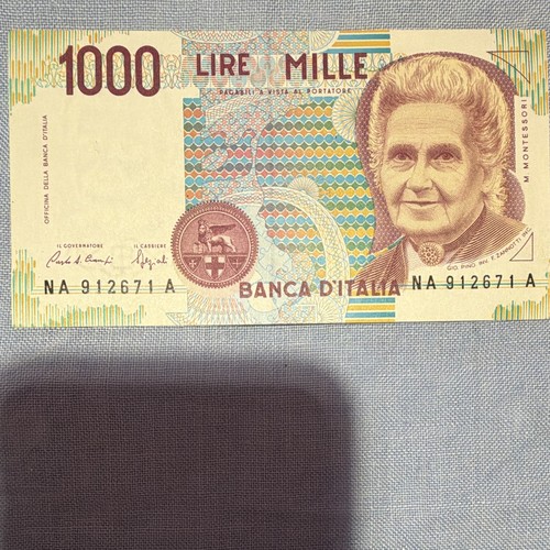 Banca italia banconota - banca, d'italia