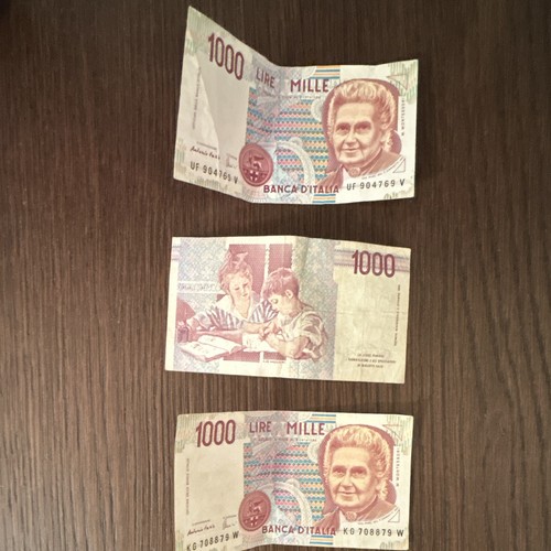 Banconote 1000 lire - banconote,
