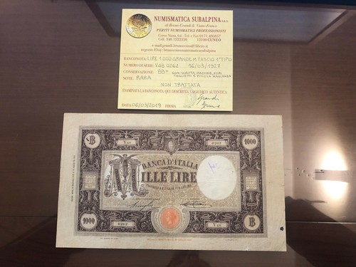 Banconota lire 1000 - banconota,