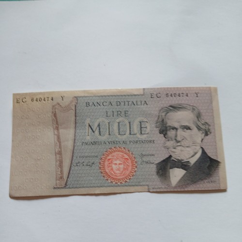 Banconota 1000 lire giuseppe - -,