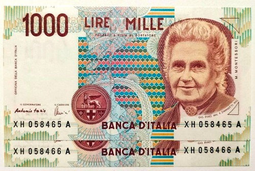 Banconote consecutive serie - consecutive,