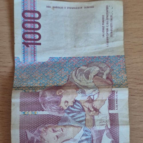 Banca italia banconota - banca,
