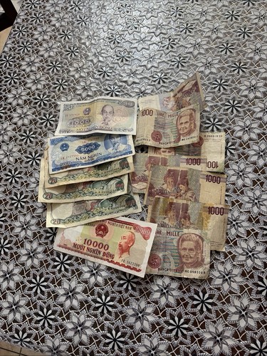 Lotto banconote 1000 lire - banconote,
