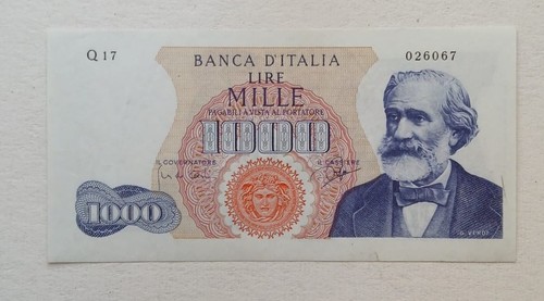 Italia banconota 1000 - italia,
