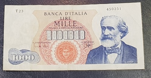 Banconota 1000 lire - banconota,