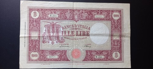 Rara banconota lire - rara,