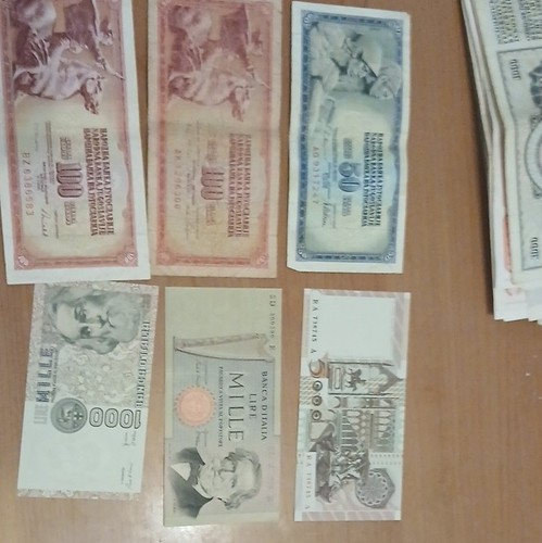 Banca italia lotto banconote - banca,